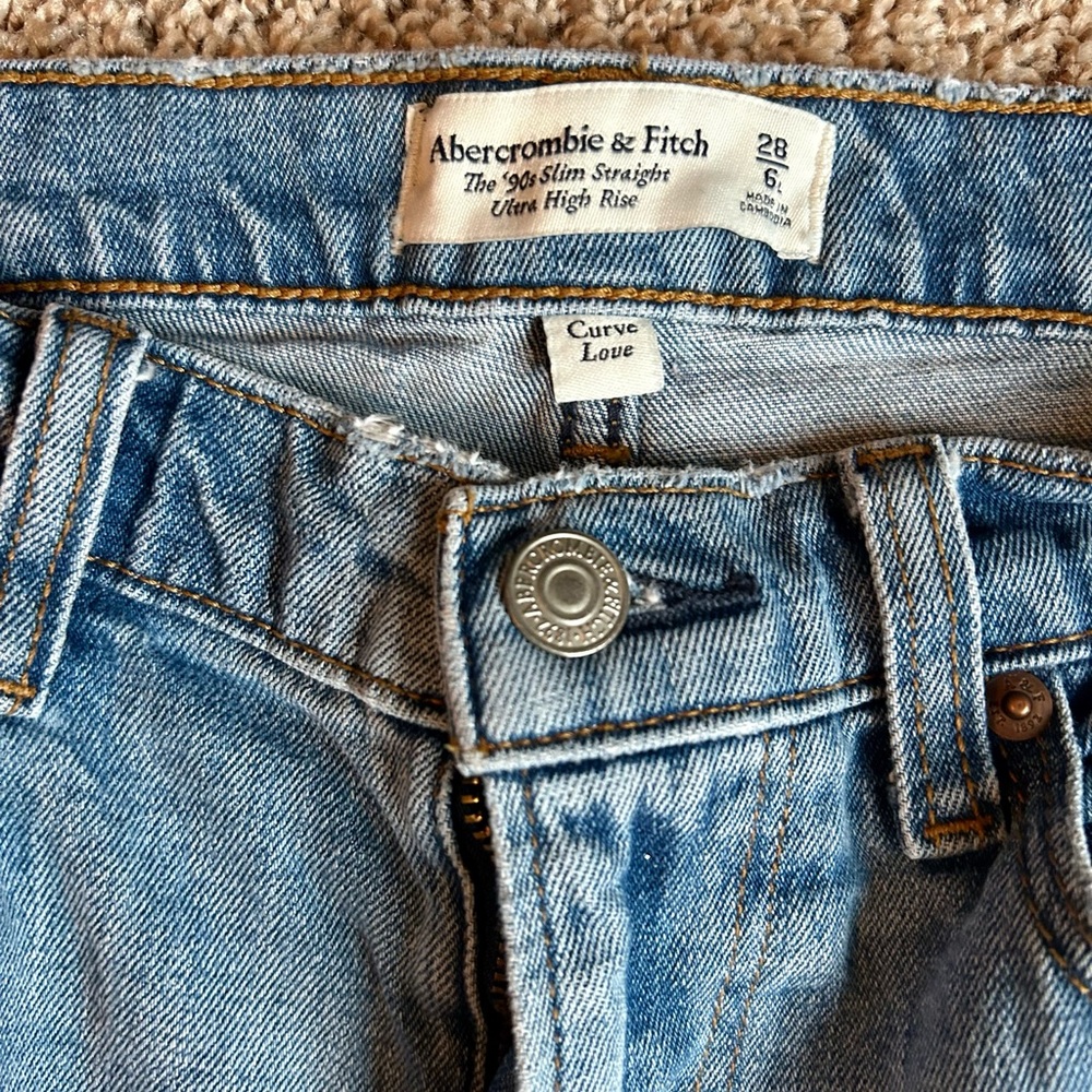Abercrombie & Fitch Women's Blue Jeans
